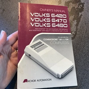 Commodore Volks 6420 6470 6480 Bedienungsanleitung Handbuch 64 128 - Bild 1 von 4