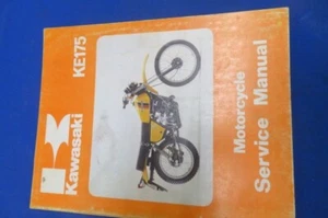 Manual de servicio de motocicleta Kawasaki KE175 de fábrica, 1979 # 99924-1020-02 - Imagen 1 de 9