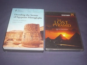 Great Courses DVDs : DECODING the SECRETS OF EGYPTIAN HIEROGLYPHS + bonus - Picture 1 of 2