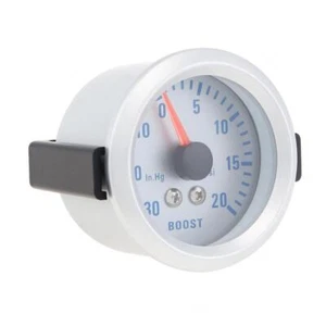 2" 52mm LED PSI Turbo Boost Gauge Pressure Blue Light Universal 0-30in.Hg 20PSI - Picture 1 of 9