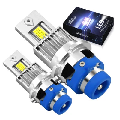 2x D4S D4R LED Headlight Bulbs 6500K Super For Audi Allroad Quattro 2001-2005 - Image 1 of 4