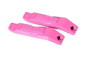 Strong Tyre Levers - Pedro Tyre Levers - PINK LEVERS - MTB - BIKE - CYCLING - Picture 1 of 12