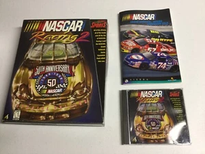 NASCAR Racing 2 PC, 1996 50th Anniversary PC Big Box W/ Expansion Pack Win95 DOS - Picture 1 of 4