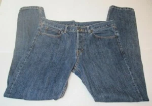 Steven Alan Herrenjeans Größe 34 x 32 mittlere Waschung blau SUPER ZUSTAND L@@K JETZT - Bild 1 von 6