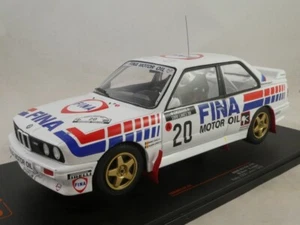IXO BMW E30 M3 #20 FINA Deuz Rally 1000 Lakes 1989 1/18 18RMC132.22 - Foto 1 di 3