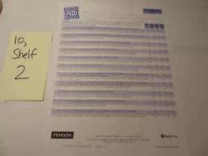 Brown ADD Scales Teacher Form 3-7 as Shown - Imagen 1 de 1