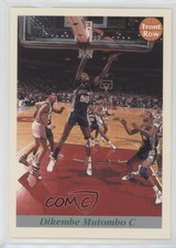 1991-92 Front Row Premier Promo Dikembe Mutombo #16 Rookie RC HOF