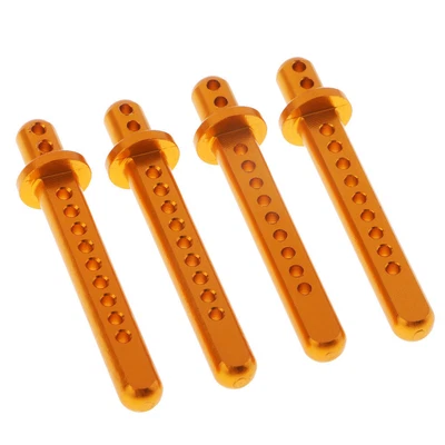 Soportes de postes de carrocería de aluminio para coche de radiocontrol para Tamiya Traxxas Hpi Losi Associated Foto 1 de 4