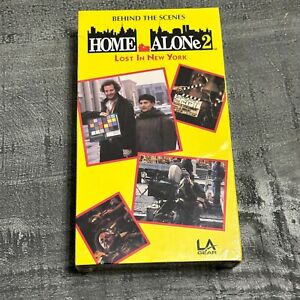 HOME ALONE 2 LOST IN NEW YORK BEHIND THE SCENES LA GEAR 1992 NEW SEALED VHS
