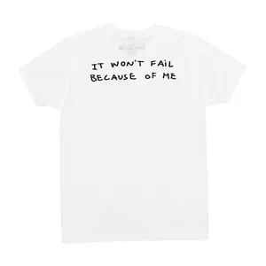 TOM SACHS - Ten Bullets Tee "It Wont' Fail Because of Me" T-shirt Size S - Picture 1 of 5
