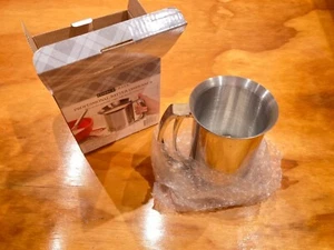 Stainless Steel Batter Dispenser Cobble Creek Pancakes Crepes Cupcakes - Picture 1 of 3