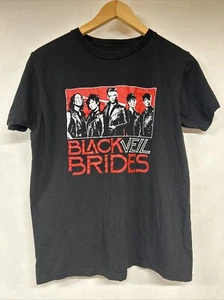 Black Veil Brides Mens Black T-Shirt Short Sleeve Round Neck Cotton Size Small - Picture 1 of 4
