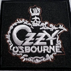"OZZY OSBOURNE" IRON ON-SEW ON EMBROIDERED PATCH 2 PACK-FREE U.S. SHIPPING... - Picture 1 of 2