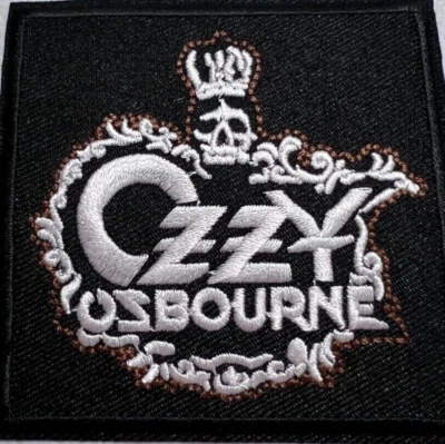 "OZZY OSBOURNE" IRON ON-SEW ON EMBROIDERED PATCH 2 PACK-FREE U.S. SHIPPING... - Image 1 of 2