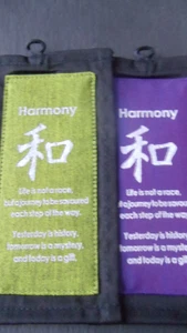 Harmony Book Mark Mini Hanging Sign Fair Trade Inspirational Wise Words Gift