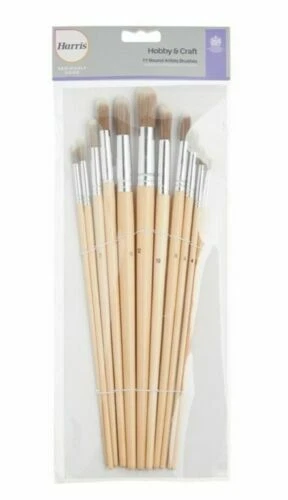HARRIS ART & CRAFT ARTISTS 11 x Seriously Good Round Artist Pinsel Pinsel von Harris