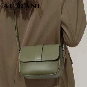 Borsa a tracolla da donna in vera pelle 100% morbida pelle di mucca - Foto 1 di 22