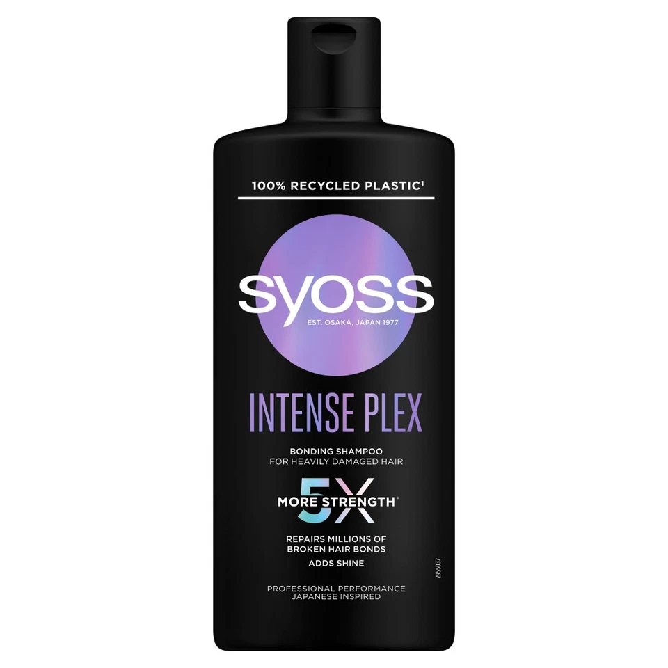 9000101731460 Syoss Intense Plex szampon do włosów mocno zniszczonych 440 ml (P1) Foto 1 de 1