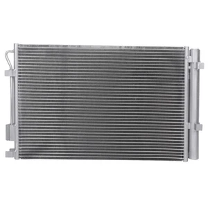 AC Condenser and Drier for 2012-2013 Hyundai Accent Veloster Aluminum Core - Picture 1 of 19