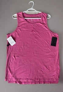 Air Jordan Shirt Tank Pink Men SZ M Sleeveless Basketball Activewear CJ6228 623 - Picture 1 of 4