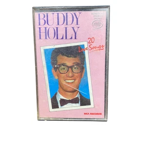 Buddy Holly Cassette 20 Love Songs - Picture 1 of 5