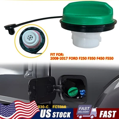 FOR Ford F250SD F350 Super Duty 2008-2017 Threaded Gas Fuel Filler Cap 8C3Z9030C - Image 1 of 4