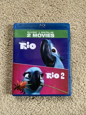 Rio 2-Movie Collection (Blu-ray, 2014) / Rio & Rio 2 - Image 1 of 4