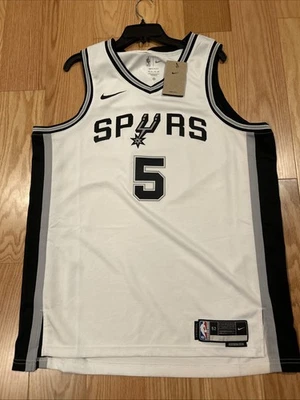Nike NBA San Antonio Spurs Association Edition Jersey Dejounte Murray XL DN2094 - Image 1 of 4