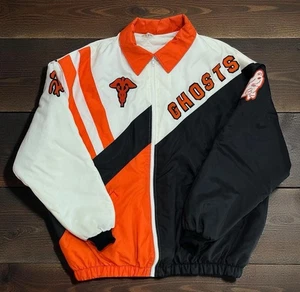 Vintage Kaukauna High School Ghosts Jacke Mantel Steppfutter bestickt Gr. 2XL - Bild 1 von 9