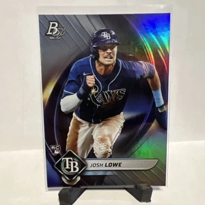 2022 Bowman Platinum Josh Lowe #81 Tampa Bay Rays Rookie Card - Bild 1 von 2