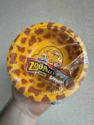 Zoo Pals Hefty Safari Collection 2011 Paper Bowls Variety pack New NIP RARE - Image 1 of 4