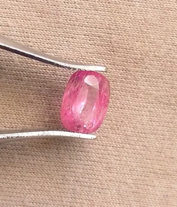 Rubino birmano naturale non riscaldato pietra preziosa sfusa 1,00 ct - Foto 1 di 5