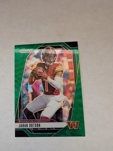 Panini Prizm 2024 - Jahan Dotson #290 Green Wave Prizm - Imagen 1 de 2
