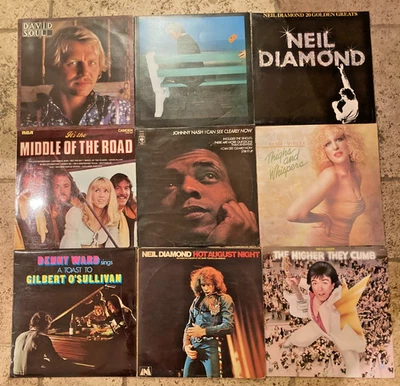 40 x 1970s VINYL LP RECORDS ALBUMS JOBLOT 3/6💥 - Imagem 1 de 4