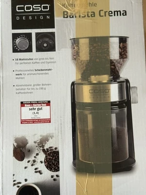Caso Barista Crema Coffee Grinder - Image 1 of 4