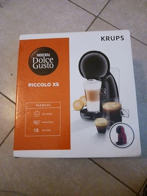 Krups Piccolo Xs Rosso Macchina per Caffè Espresso Capsule Nescafe Dolce Gusto - Immagine 1 di 2
