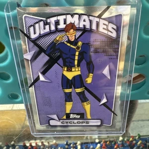 2025 Topps Finest Chrome Marvel Ultimates Cyclops 78 Promo Card Rare Copy A - Picture 1 of 2