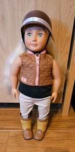 Our Generation 18 Inch Doll - with Horse riding outfit - Picture 1 of 4