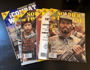 SOLDIER OF FORTUNE LOT OF 6 MAGAZINES from The 1980s! - Bild 1 von 7