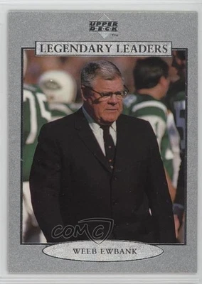 1997 Upper Deck NFL Legends Weeb Ewbank #171 Rookie RC HOF - Image 1 of 2