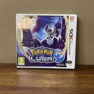 Pokemon Luna - Nintendo 3DS - 2DS - PAL - Completo - Originale - Perfetto - Imagen 1 de 4