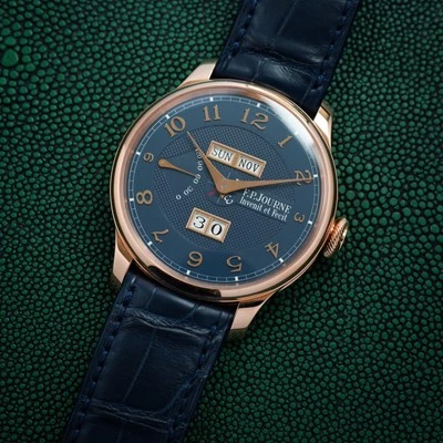 2022 F.P. Journe Quantieme Perpetual Boutique Edition 40 18k conjunto completo raro - Imagem 1 de 4