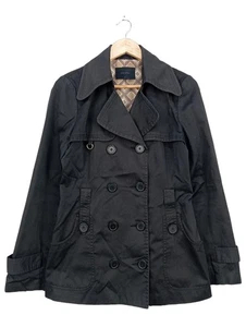 VERO MODA Abrigo corto Mujeres Abrigo Talla EU 38 azul look casual - Imagen 1 de 5