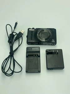 Nikon COOLPIX S8100 Compact Digital Camera Color black from japan - Picture 1 of 12