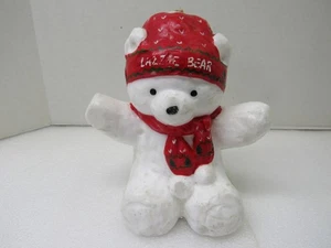 1987 Lazarus Lazzie Bear Department Store Christmas Candle Rare Ohio - Picture 1 of 7