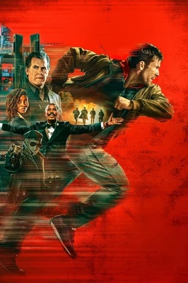 NEW THE RUNNING MAN 2025 MOVIE POSTER PREMIUM WALL ART PRINT SIZE A5-A1 - Image 1 of 4