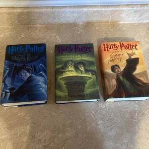 Harry Potter 1. Auflage Hardcover Lot (Bücher 5-7, Scholastic, USA) - Bild 1 von 24