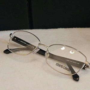 Roberto Cavalli Eyeglasses Frames Abetone SHINY PALLADIUM 54-16-140 - Picture 1 of 9