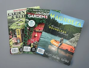 Magnolia Summer 2025 Journal Magazine Better Homes & Gardens Sheds Retreat Style - Picture 1 of 11
