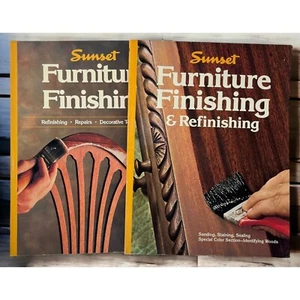 Sunset Furniture Finishing & Refinishing Book Lot Vtg Repairs Staining Sealing - Bild 1 von 10